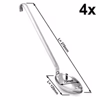 (4 kom) Žlica za posluživanje - 270 mm