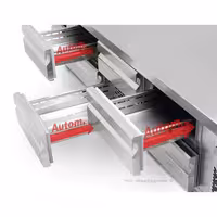 Külmsahtlikapp PREMIUM PLUS –2…+8 °C - 2400 mm - 435 l - 8 sahtlit - 8x GN 1/1