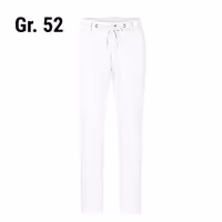KARLOWSKY | Herren Chinohose Modern-Stretch - Weiß - Größe: 52