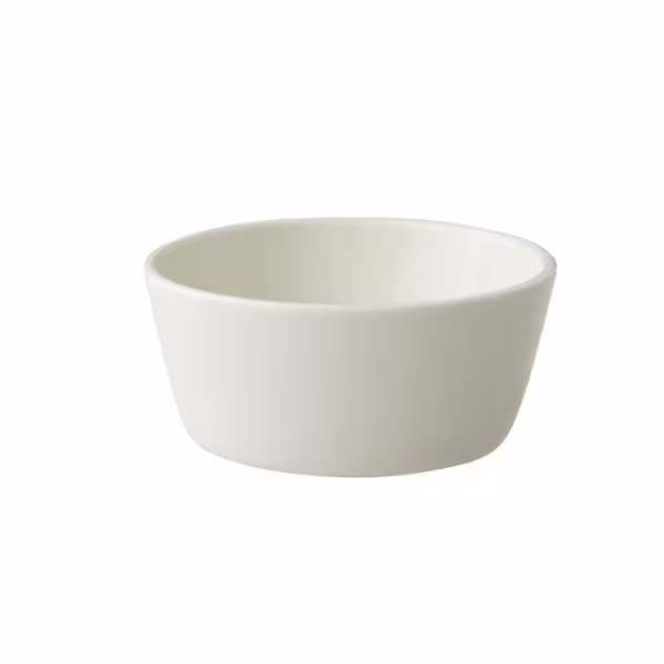(6 adet) Tatlı / Salata Kasesi - Porselen - Lux - 100ml - yuvarlak - Ø80mm - Elfenbein