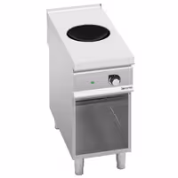 Wok a induzione (da banco) - 5,0kW - 1 zona di cottura - Ø 300mm