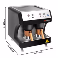 Commercial Turkish Coffee & Mocha Machine DUO - 1.4 kW