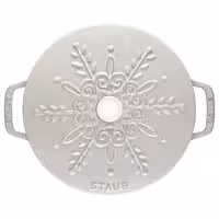 STAUB | LA COCOTTE - La Marmite - Ø 240 mm - Lijevano željezo - Boja bijelog tartufa