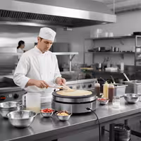 Commercial Crepe Maker - Digital Controls - Single - Ø 370mm