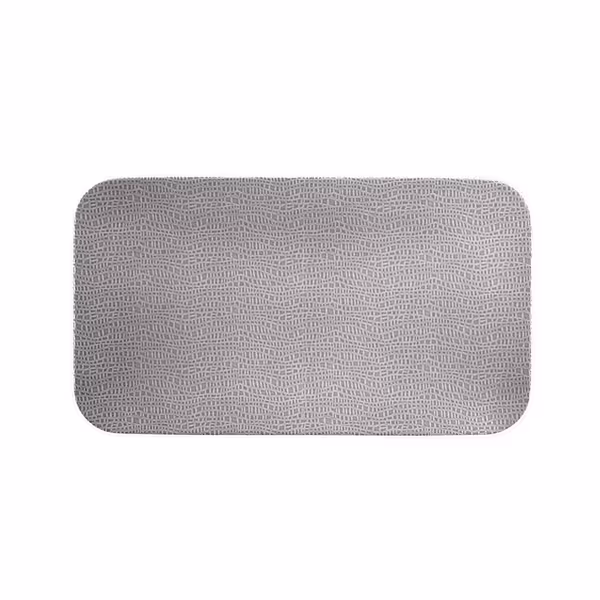 (2 adet) SELTMANN WEIDEN | Coupe tabak - düz dikdörtgen - 350x200 mm - Gri
