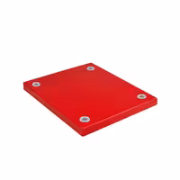 Libisemiskindel lõikelaud - 325x530 mm - Paksus: 20 mm - HACCP-nõuetele vastav - HDPE 500 - punane