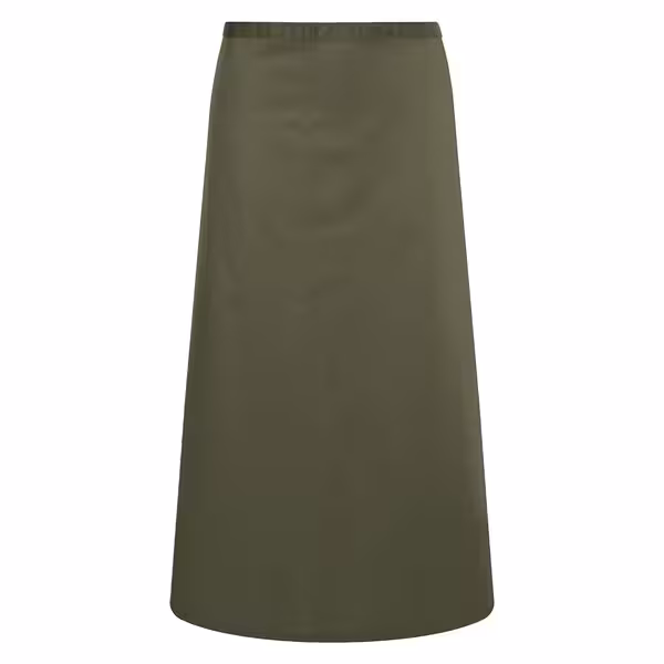 KARLOWSKY | Basic Bistro Waist Apron – Moss Green - 100×75 cm - 65% Polyester / 35% Cotton