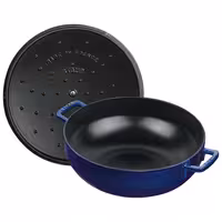 STAUB | SPECIALITIES - Lonac za bouillabaisse - Ø 280 mm - Lijevano željezo - Tamnoplava boja
