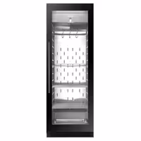 Dry Aging skříň na zrání masa - 595x710 mm - se 1 skleněnými dveřmi - černá