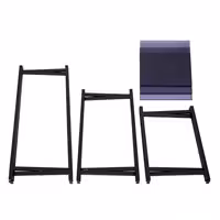 (3 pcs) Folding Side Table Set - Height: 700, 900 & 1200mm