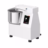 Spiralna miješalica za tijesto - 15 l / 10 kg - s fiksnom posudom - 230 V - za pizzu i kruh
