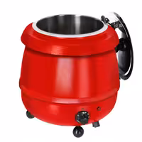 Commercial Soup Kettle - 9L - Red