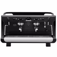 Commercial Espresso Machine Compact - 2 Group - Multi-boiler - with Touchscreen - Separate Temperature Control - Pre-infusion System & 2 Steam Wands - Black