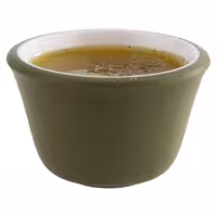 (6 pcs) Dipping Pot - 6-piece Set - Melamine - 40ml - Ø60mm - Green/White
