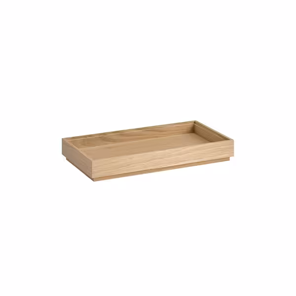 Ahşap Sunum Kutusu - VALO - Kahverengi - köşeli - 325x176x45mm - GN 1/3 ile uyumlu