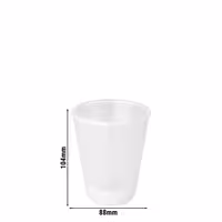 (24 pcs) Reusable Lid - Transparent - fits 300ml Deli Cup MWDGK35