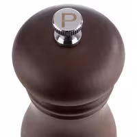 (6 ks) Mlýnek na pepř - ETERNAL - Dřevo - Výška: 155 mm - Hnědá