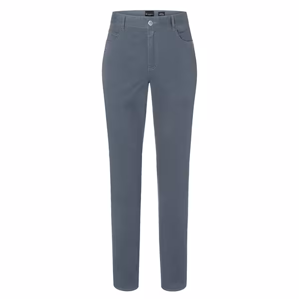 KARLOWSKY | Ladies' 5-Pocket Work Trousers – Anthracite Grey - Size 34 - Organic Cotton Stretch