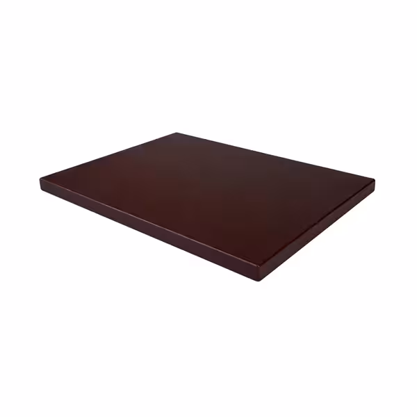 Griešanas dēlis - 300x500 mm - Biezums: 20 mm - PE500 (HDPE) polietilēns - Brūns - Neslīdošs - HACCP atbilstošs