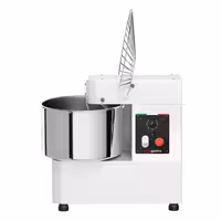 Commercial Spiral Dough Mixer - 42L / 38kg - Fixed Head & Bowl - with Timer - 400V 3‑Phase - For Bread Dough