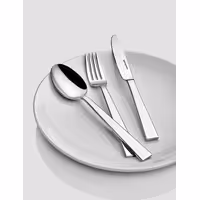 (12 pcs) Table fork - Luca - 18/10 stainless steel - 200mm