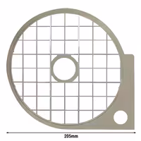 Kockarács zöldségszeletelőhöz GEH, GEH5 és GEH5R - 12x12 mm