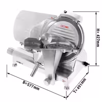 Salamoreznica - gravitacijska - 250 W - oštrica Ø 300 mm
