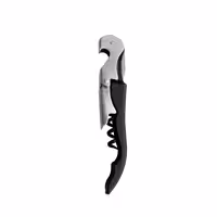 (6 unid) Saca-rolhas de sommelier - Profissional - Comprimento: 150mm - Preto