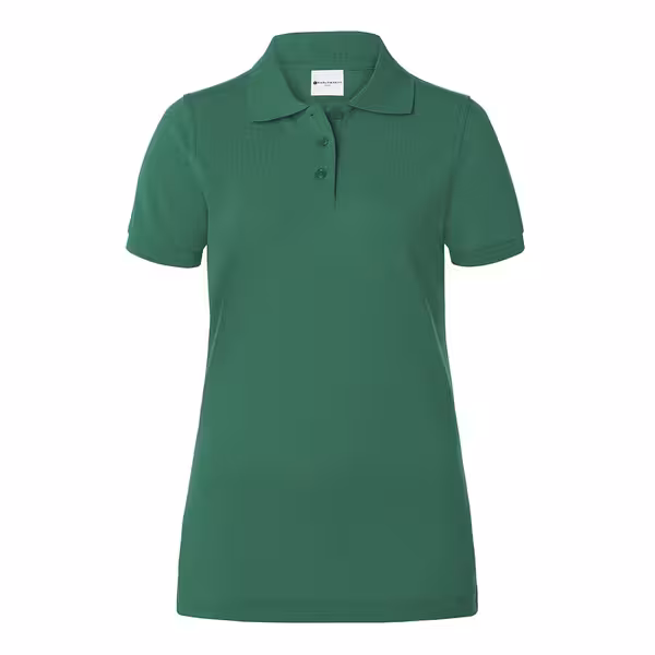 (6 pieces) KARLOWSKY | Ladies Workwear Polo Shirt – Forest Green - Size M - 100% Cotton