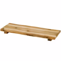 (4 pieces) Serving board with legs - 190x530x40mm