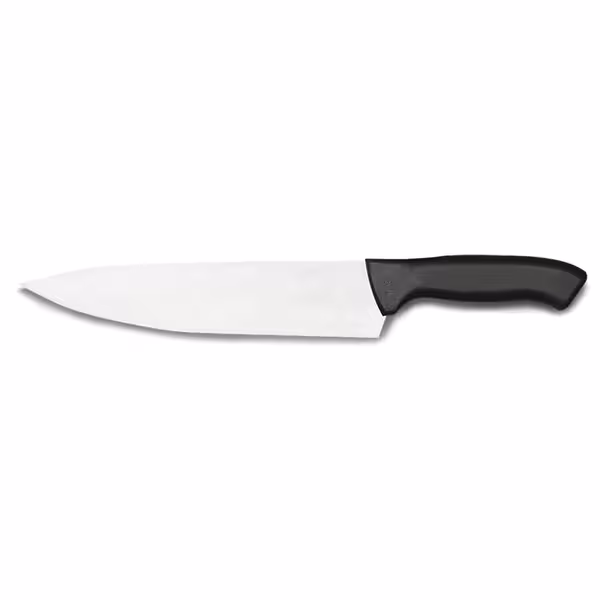 Koksmes - Lemmet: 230mm - recht - RVS