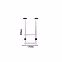 (5 pcs) FUCHS | Wall Mount for 2 Bottles - 0.7 to 1L