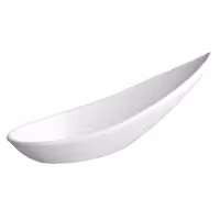 (12 adet) Ordövr Kaşığı FRIENDLY - PET - 110mm - Beyaz