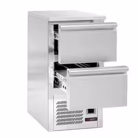 Rashladni pult ECO - 450x700 mm - 102 l - Statičko hlađenje - s 2 ladica