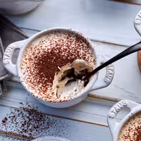 (4) STAUB| Ceramic Mini Cocotte Set, Round – Ivory White - Ø 100 mm - 0.20 L Each