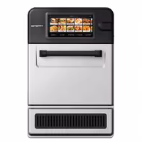 Commercial High Speed Oven - Touchscreen - 3.0kW - Stainless Steel - Ventless - incl. Pizza Tray, Mesh Basket | 80% Faster Cooking