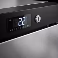 PREMIUM Mini Stainless Steel Storage Fridge - 113 litres - 1 door