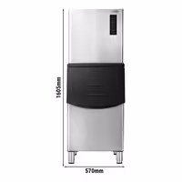Commercial Ice Machine - Cube - 160 kg/24 h