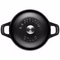 STAUB | Mini Cast Iron Cocotte – Ø 12 cm - Black - Induction, Grill & Oven