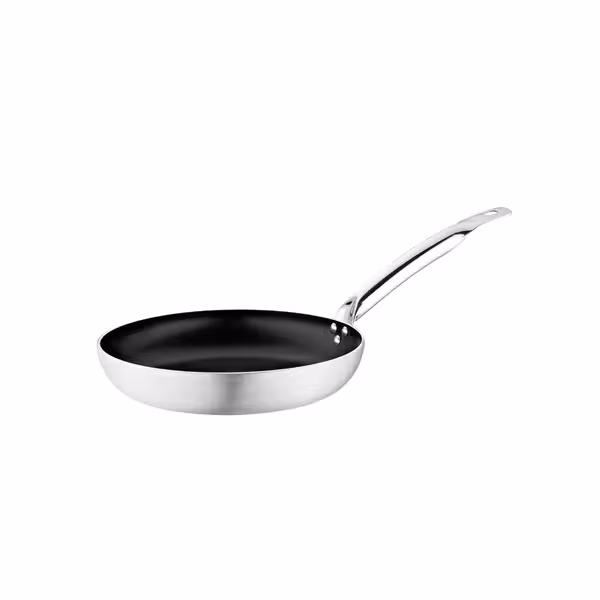 Tava za prženje - Lijevani aluminij - PTFE neljepljivi premaz (Teflon Platinum) - Ø 200 mm - Visina: 42 mm - prikladno za plin, struju, staklokeramiku; perilicu posuđa - Neljepljivo