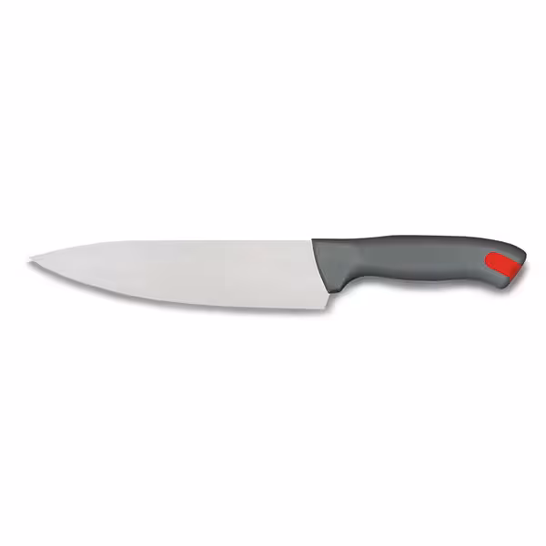 Koksmes - Lemmet: 210mm - recht - RVS