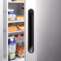 PREMIUM Mini Stainless Steel Storage Fridge - 113 litres - 1 door