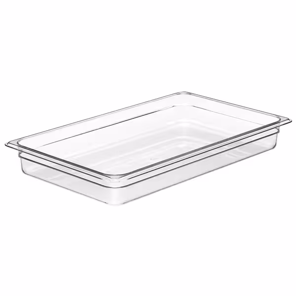 (6 szt.) CAMBRO | Pojemnik GN 1/1 CAMVIEW® – kopolimer – wysokość: 65 mm – bez BPA – przezroczysty