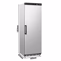 Commercial Upright Stainless Steel Storage Freezer PREMIUM - 400L - Single Door