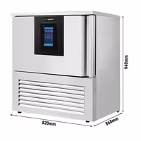 Šok zamrzivač PREMIUM - zaslon na dodir - 120 l - 5x GN 1/1