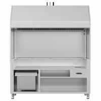 Neutral Element for Charcoal/Gas Grill BERLIN - 1760mm - Stainless Steel