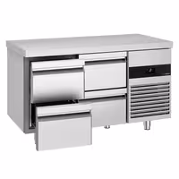 Rashladni pult PREMIUM - 1400x700 mm - 281 l - s 4 ladica - Ventilirano hlađenje
