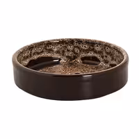 (24 pcs) SABANA - Tapas Oven Dish - Ø100mm - Brown / White
