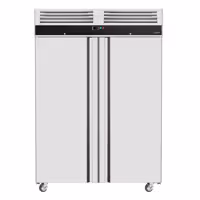 Szafa mroźnicza ECO – stal nierdzewna – 1200 L – z 2 drzwiami