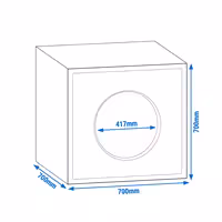 Airbox PRO - 8 000 m³/h - 400 V (trofazno)
